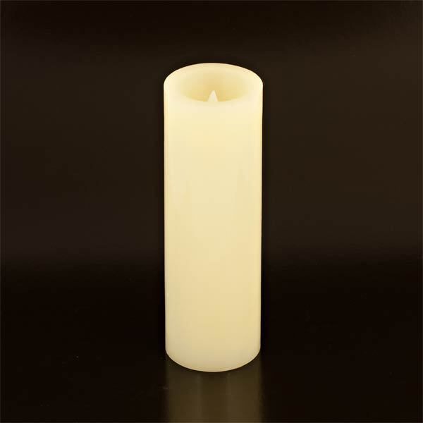 Battery operated Wax Candle 3 x 9 SC853
