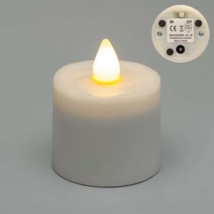 Warm White SmartCandle Platinum Rechargeable Candle (SC2111WW)