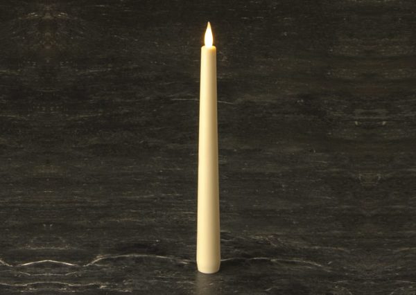Imitation Wax Vintage Battery operated Taper Candle SC2763SWW