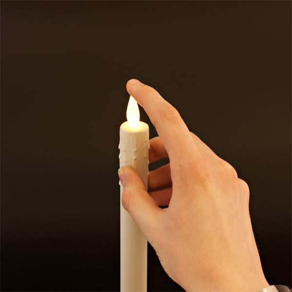 5.5" Mini Battery operated Taper Candle SC3741WW