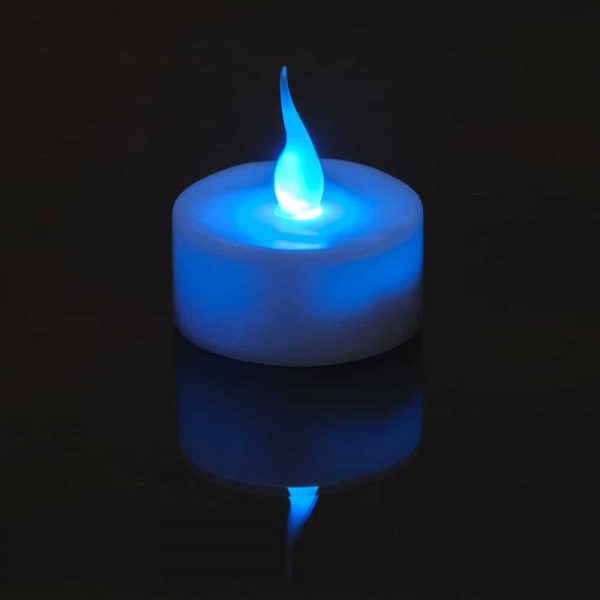 Blue Flame  LED Tea Light SC3684B